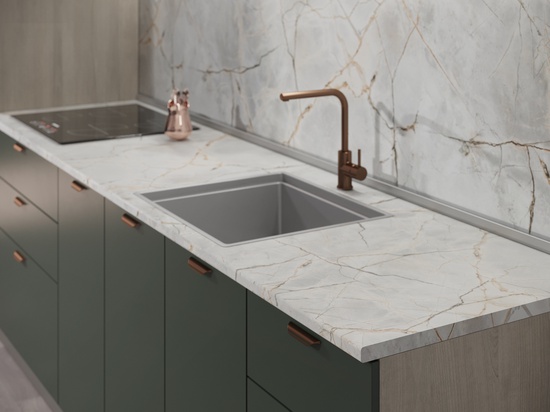 Столешница №122 Оникс Азул влагостойкая 38мм