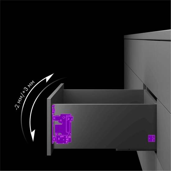 LineBox NL=450, H=203 высокий, графит AQ
