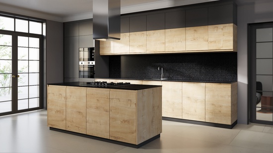 Столешница №62 черный королевский жемчуг влагостойкая 38мм