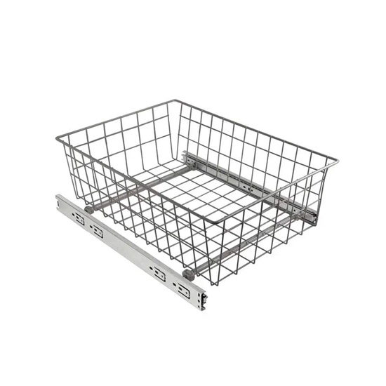 Корзина выкатная SB400/150DC/SH на шариковых направляющих графит Sibo