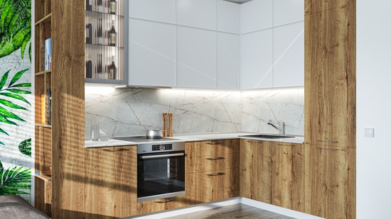 Столешница №77 серый каспий влагостойкая 38мм