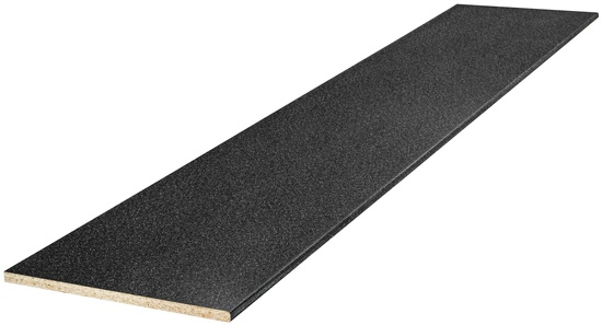 Столешница №401 бриллиант чёрный влагостойкая 38мм