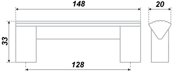 Ручка-скоба Боярд