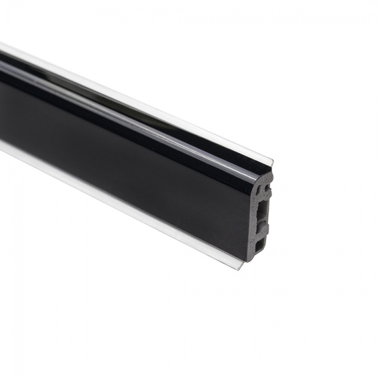 Плинтус 3,0 черный матовый 30х12мм