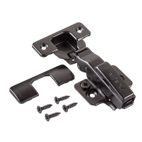 Петля накладная с доводчиком GTV SILENTO PRO 3D,черный