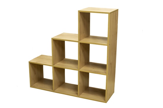 Стеллаж 6 секций (1х2х3) дуб