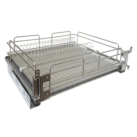 Сушилка 600 Kalibra в нижнюю базу (вставка нержавейка) полного выдв.с доводчиком