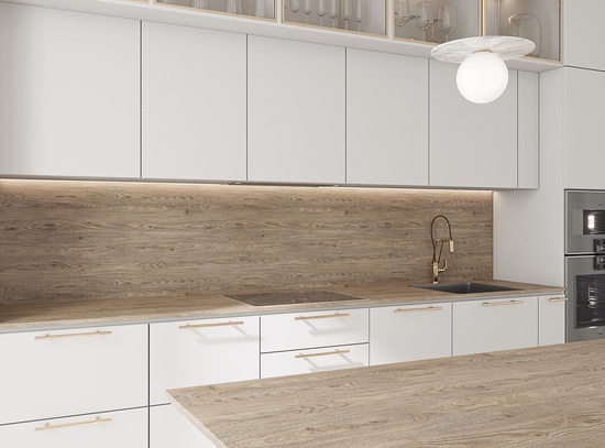 Столешница №198 Дуб Сальва золотой влагостойкая 38мм