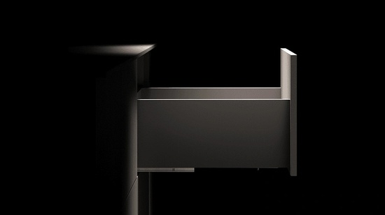 LineBox NL=400, H=203 высокий, графит AQ