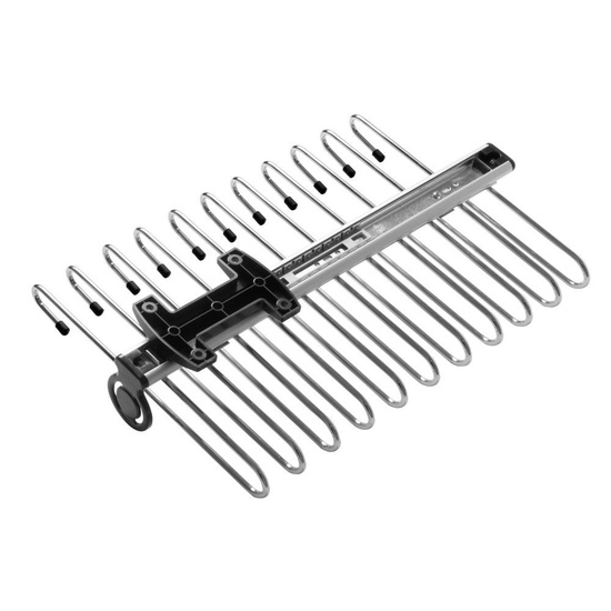 Вешалка для брюк верхний крепеж 340х462х102 GTV