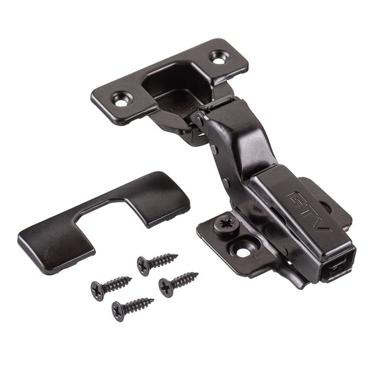 Петля вкладная с доводчиком GTV SILENTO PRO 3D,черный