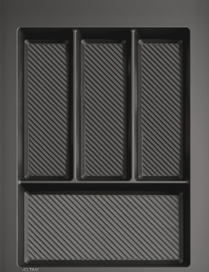 Лоток TRAY 400мм графит AQ