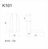 Крючок K101CP