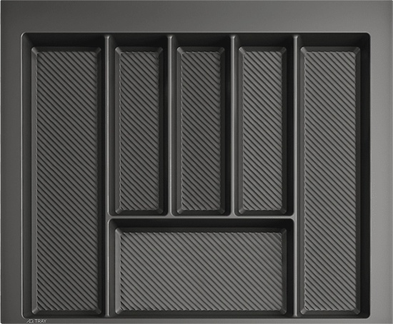 Лоток TRAY 600мм графит AQ