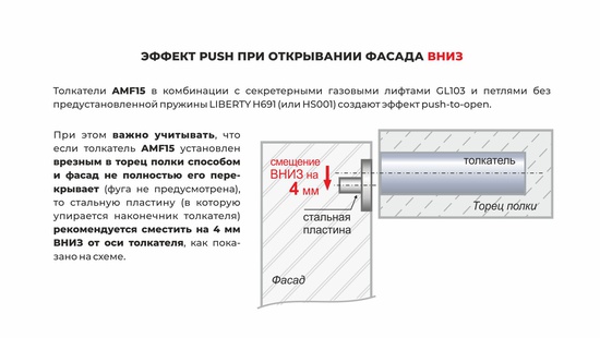 Магнитный толкатель AMF15/GR