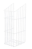 Корзина для белья хром 320х230х400мм