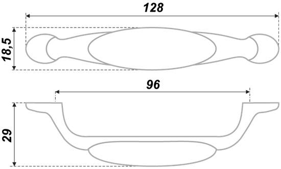 Ручка-скоба Боярд