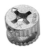 J6-10B Эксцентрик d10 + шток евровинт + заглушка (упаковка 100 шт)