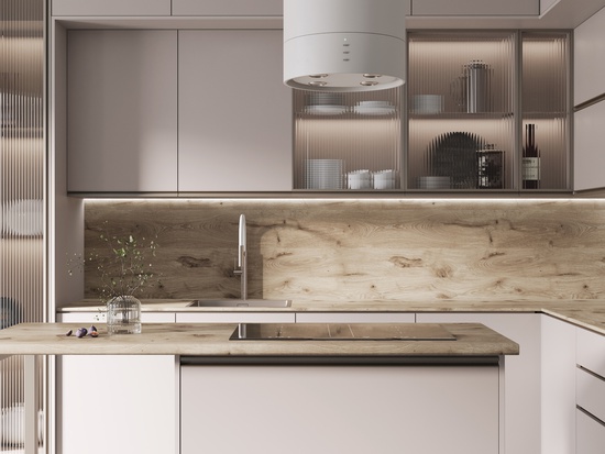 Стеновая панель №199 Дуб Норманд золотой 6мм