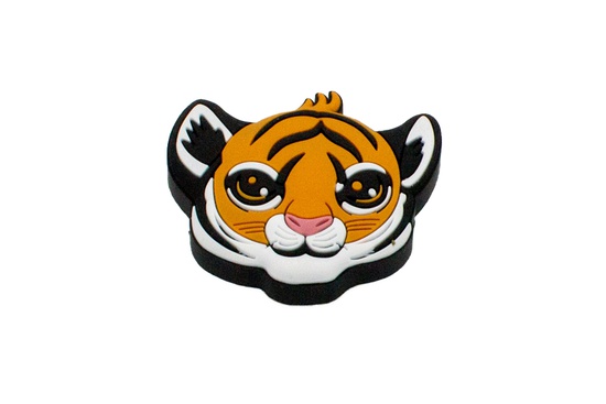 Ручка резиновая детская тигр