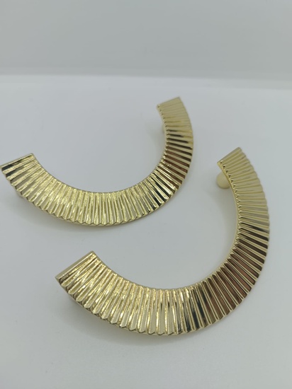 Ручка-полукруг ZA8302-GOLD золото 96мм