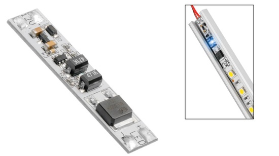 Выключатель LS06-SP бесконтактный  с диммером 12V/60W, 24V/120W, 5А