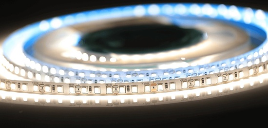 Лента светодиодная AQ 2835 IP20 нейтральный белый 12V 48W/5m 8mm