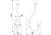 Крючок K209AB