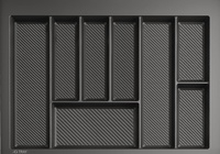 Лоток TRAY 700мм графит AQ