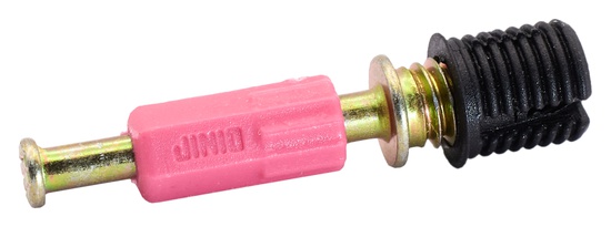 J6-8 Эксцентрик d8 + шток с резьбой М6 и футоркой + заглушка (упаковка 100 шт)