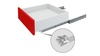 Направляющая B-Slide Push-to-Open 400мм Boyard