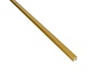 Планка для щита угловая 600мм золото