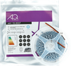Лента светодиодная AQ 2835 IP20 холодный белый 12V 72W/5m 10mm