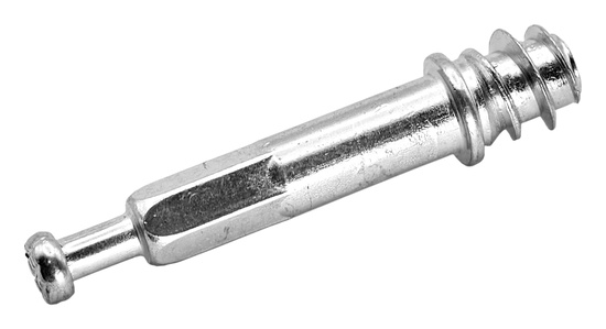 J6-10B Эксцентрик d10 + шток евровинт + заглушка (упаковка 100 шт)